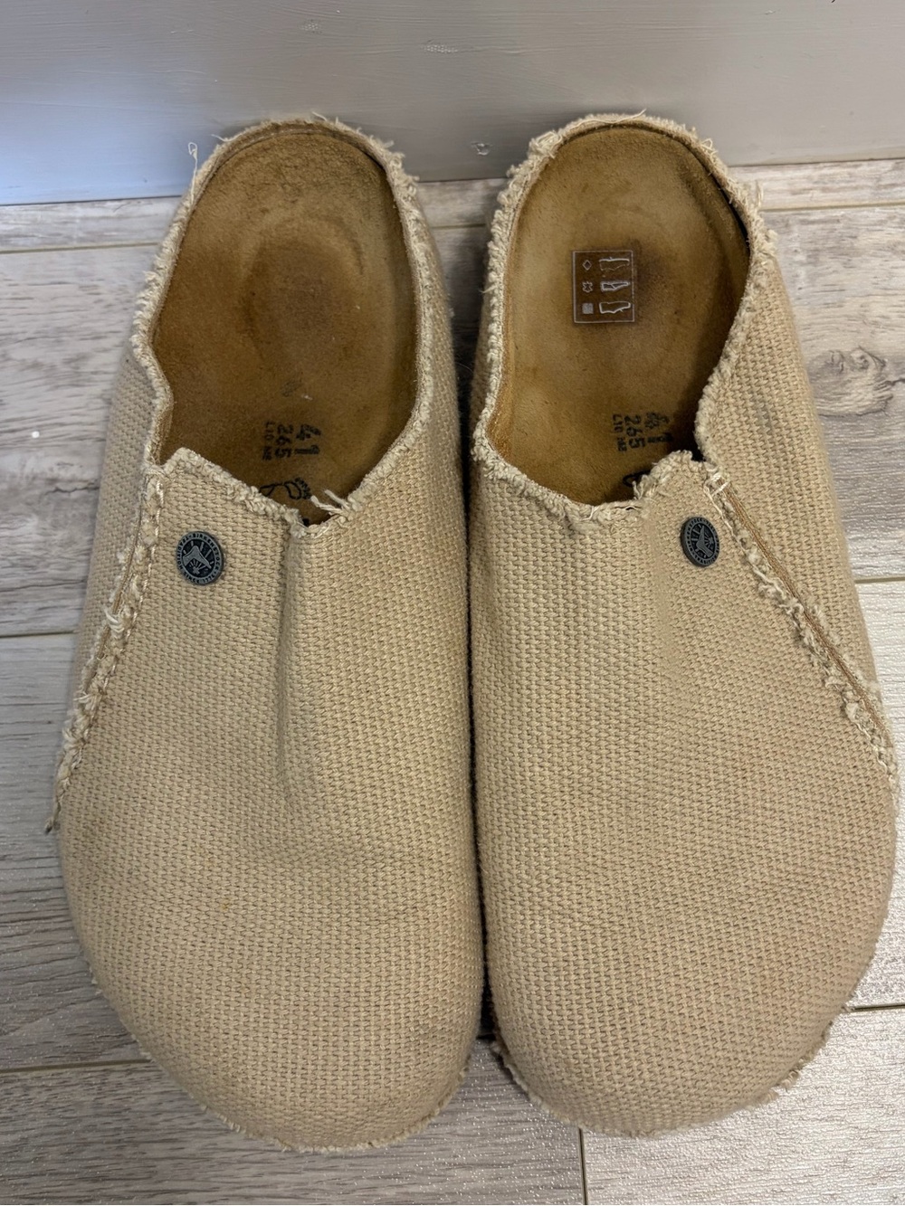 Zermatt Canvas Slip On Sandals